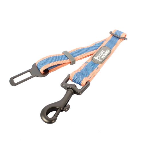 Comparer les prix de Ceinture de sécurité TUFFHOUND pour chien - Rose&Bleu (Taille: Universelle)