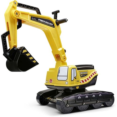 Pelleteuse Power Builder avec assise ouvrante - Jaune