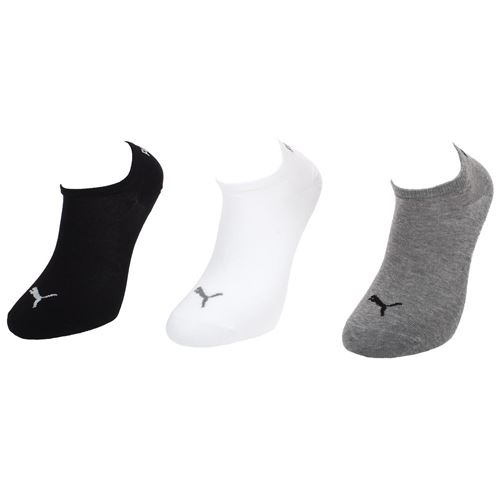 Chaussettes invisibles Puma Thin grs/blc/nr tripack Multicolor Taille : 43-46 rèf : 57000