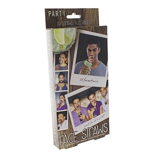 Paladone face pailles, multicolore