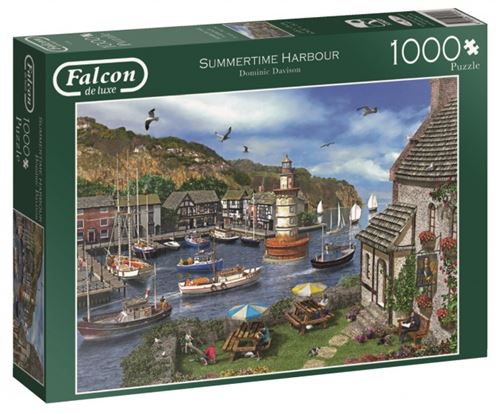 Jumbo Falcon Summertime pièces de puzzle Port en 1000