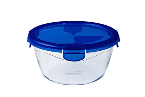 Boite de conservation Pyrex® ronde 20 cm en verre avec couvercle étanche, Cook & Go