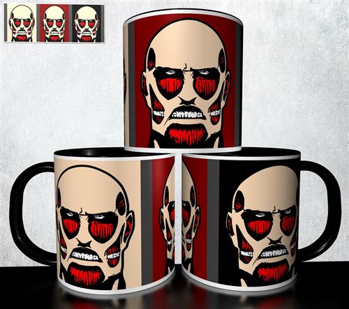 Mug collection design - Manga l'Attaque des Titans Shingeki no Kyojin 581
