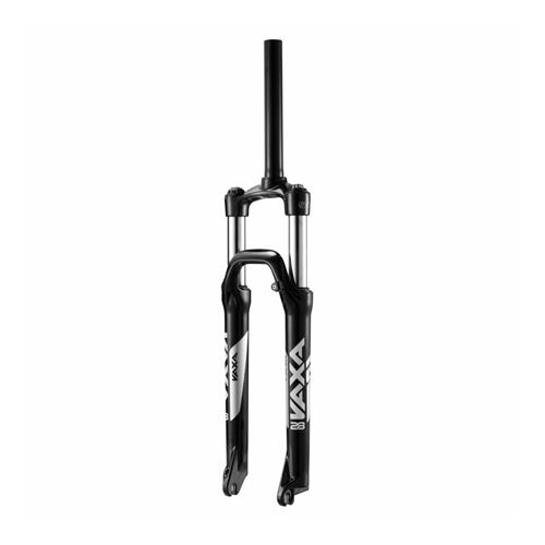 Fourche vtt 27.5 zoom vaxa 28 reglable-blocable au guidon deb. 100mm pivot lisse 295mm 1''1-8-28 Noir