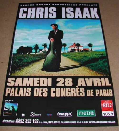 Chris Isaak - 40x60 cm - AFFICHE / POSTER
