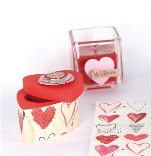 Serviette cupids arrows 20 pièces - graine créative