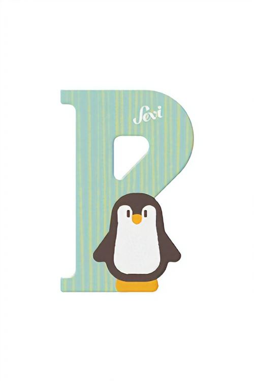 Sevi animal lettre P 7,5 cm vert