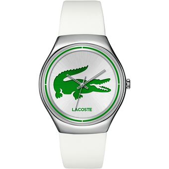 Quartz Femme Valencia 2000847 Lacoste À Montre Blanc FKJTl3u1c