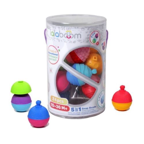 Kit créatif Lalaboom Baril de 24 pièces