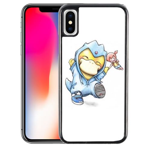 Coque pour iPhone XS pokémon bébé psykokwac