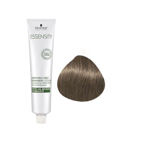 Coloration permanente sans ammoniaque avec technologie phytolipide, 8.14 : blond clair cendré beige, 60ml, schwarzkopf, femme