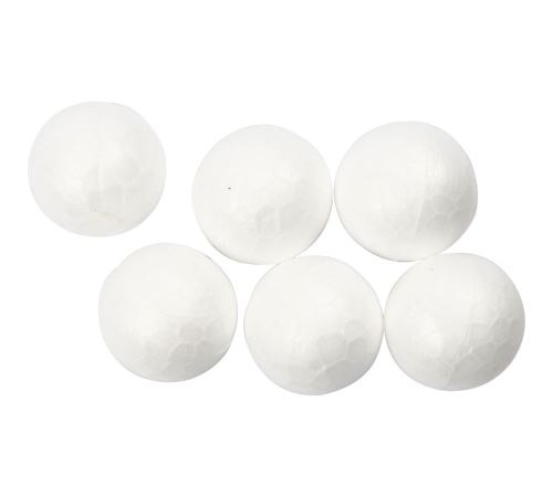Boules, d: 1,5 cm, polystyrène, 200pièces