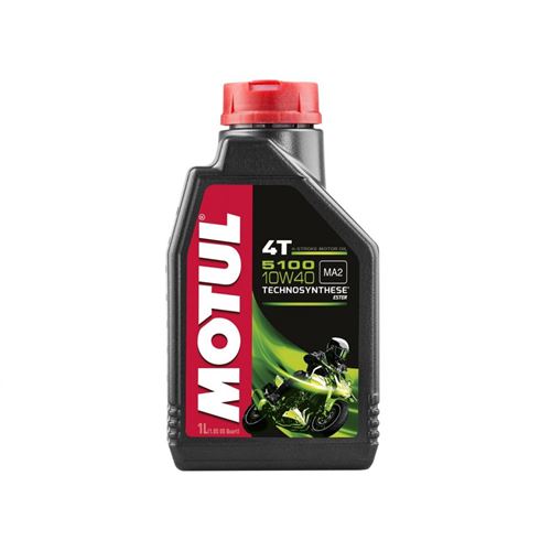 Huile moteur MOTUL 5100 4T 10W40 Semi-synthèse 1L