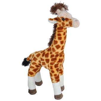 Wild Republic peluche girafe junior 43 cm en peluche marron/orange - Doudou  - Achat & prix
