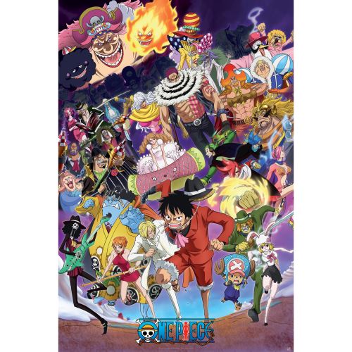 ABYstyle - ONE PIECE - Poster Big Mom saga roulé filmé (91.5x61)
