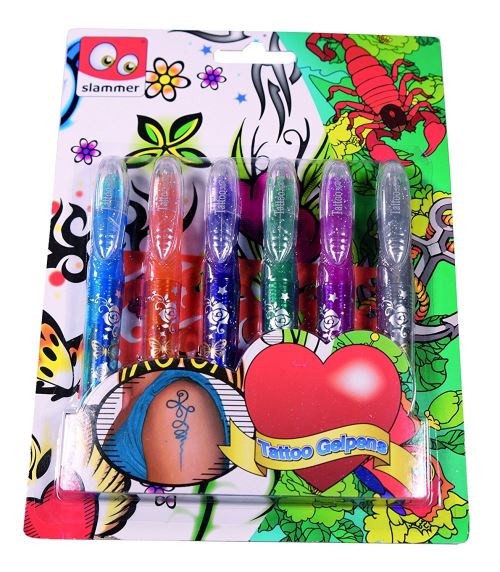 Slammer tattoo gelpennen