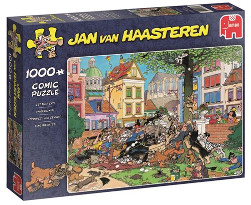 Jumbo Jan van Haasteren attraper le chat! 1000 pièces de puzzle