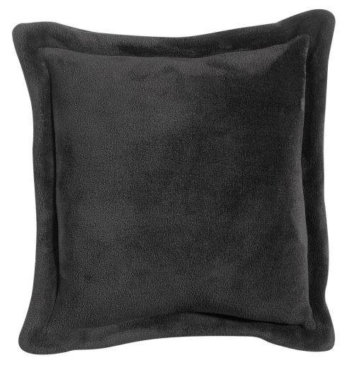 Coussin Tender noir 55 x 55 cm Winkler