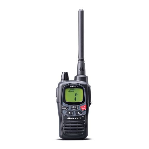 Midland Talkies walkie - G9 PRO - Noir