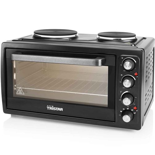 Tristar OV-1443 - Elektrische oven met warmhoudplaten - convectie - 38 liter - 3100 W