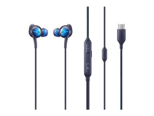 Samsung EO-IC500 - In-ear hoofdtelefoons met micro - inwendig - met bekabeling - actieve geluidsdemping - USB-C - zwart