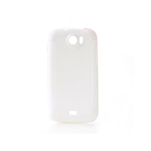Coque TPU blanche matte pour Wiko Cink King