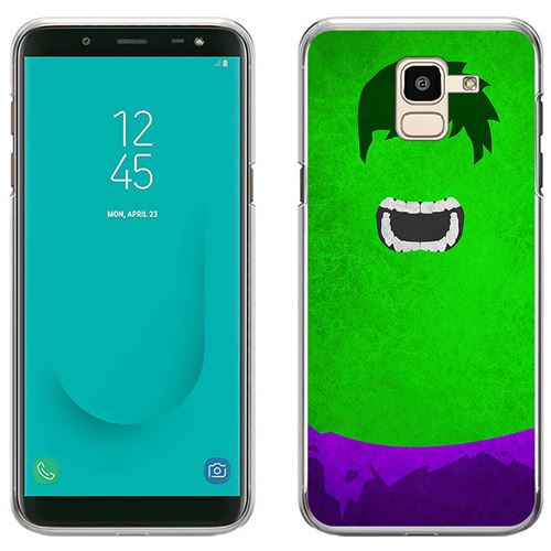 Coque pour Samsung Galaxy J6 -  Hulk Art Design