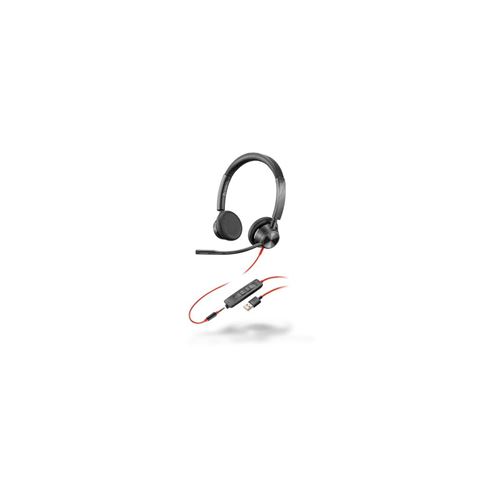 Non Communiqué Poly Blackwire 3325 - 3300 Series - Micro-Casque - Sur-Oreille - Filaire - Usb, Jack 3,5Mm - Image 1
