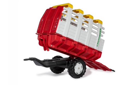Rolly Toys remorque RollyHay Pöttinger 83 cm rouge/blanc