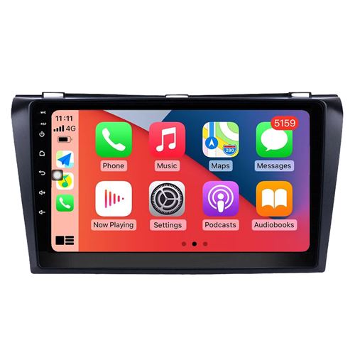Autoradio Multimédia RoverOne Android 2Go RAM 32Go ROM GPS pour Mazda 3 Axela 2003-2009 DSP CarPlay Android Auto