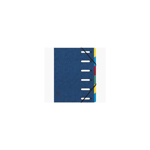 Exacompta - Intercalaire de classement - Porte-documents - Carton - Bleu - Image 2