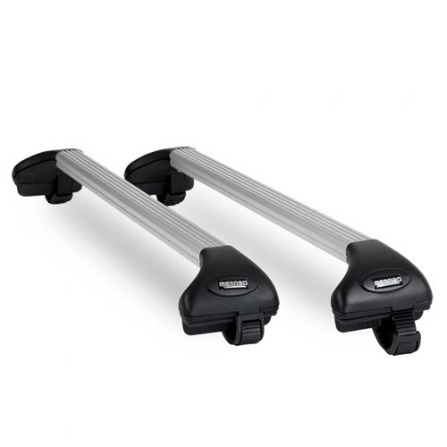 Meilleurs prix pour Barres de toit universelles Rails surélevés auto Ariete Silver