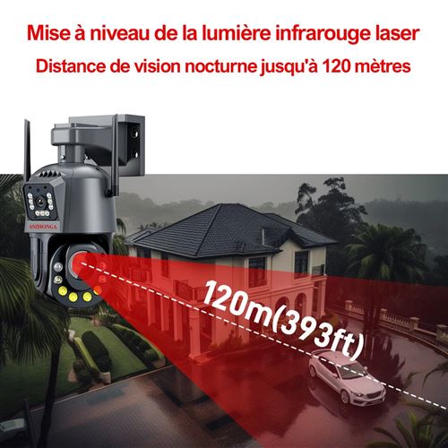 Mini camera 30 led sans fil micro audio/video surveillance Voiture Camion  Espion