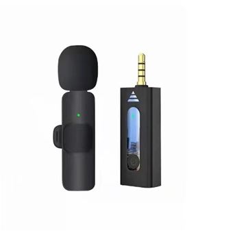Microphone Sans Fil (K35), Mode Un--Un, Rduction Bruit DSP, Autonomie  Longue, Multi-Compatible