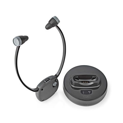 Casque Audio Bluetooth Stéréo Intra-auriculaire avec Micro - Noir