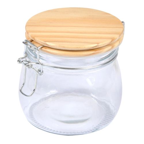 Non Communiqué Beige Boîte De Conservation Hermétique "Bambou" 0,45L