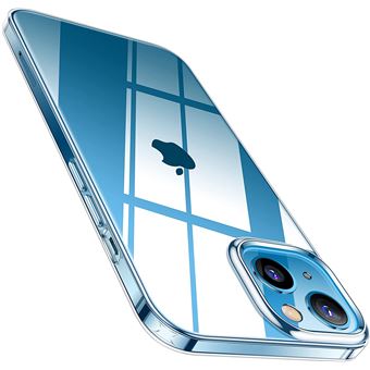 Coque pour iPhone 13 (6,1) - Silicone Transparent Souple Ultra Mince  Phonillico® - Coque et étui téléphone mobile - Achat & prix