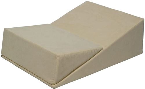 Fauteuil chaise longue canapé intime relaxant rabattable de forme triangulaire crème