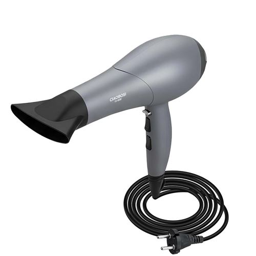 AVIZAR S&egrave;che-Cheveux 4000W avec Fonction Air Chaud / Froid R&eacute;glable Gris