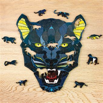 Puzzle en bois Panthere 102 pieces