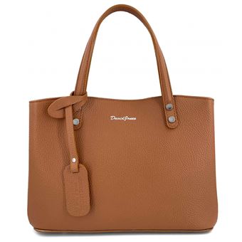 Sac ?� main David Jones Marron clair - if061 - Sac port?� main - Achat & prix | fnac
