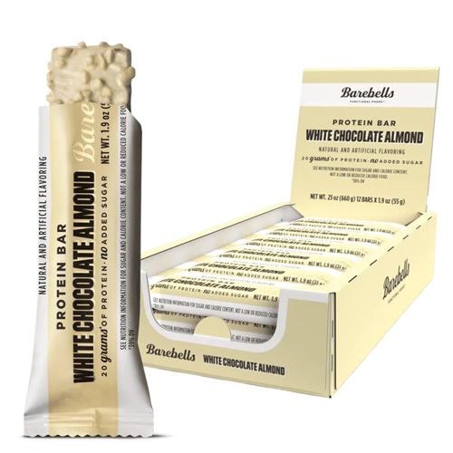 Non Communiqué Multicolore Protein Bar 55G Barebells (Lot De 12) Chocolat Blanc