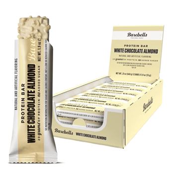 Protein Bar 55g Barebells (lot de 12) Chocolat Blanc - 1