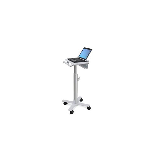 Ergotron Bicolore Styleview Laptop Cart, Sv10 Aluminium, Blanc Ordinateur Portable Panier Multimédia