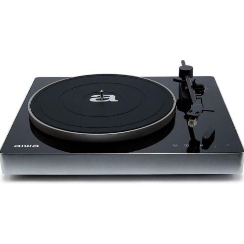 Aiwa APX-680BT Premium Belt-Drive Turntable in Black