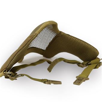 Cagoule Cobra Avec Masque Grillage Stalker Swiss Arms – Tan
