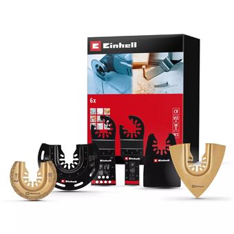 Einhell Coffret d'accessoires pour multi-outils , 6 pièces - 1