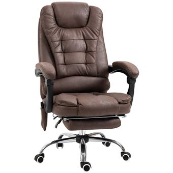 Chaise De Gaming Ergonomique – Dossier Inclinable 135°, Repose-pieds Rétractable – Tissu Velours, Support 150 Kg – Rouge - 5
