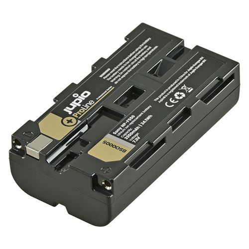 Jupio batterie proline compatible avec sony np-f550