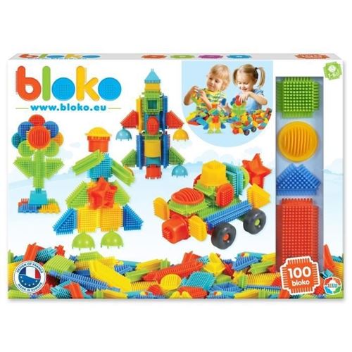 Jeu d'assemblage - bloko - coffret de 100 bloko